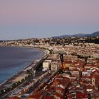 Blick auf die Bucht von Nizza