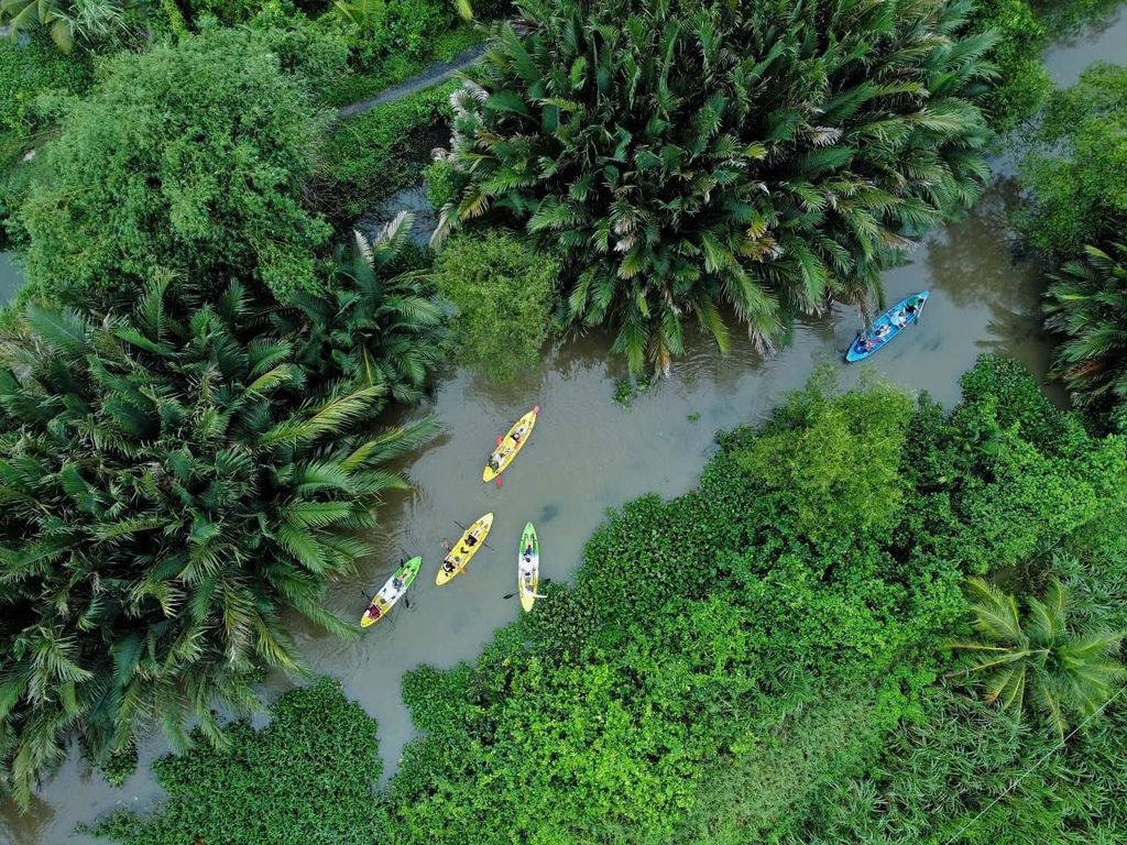 VIP Mekong Delta: Fahrrad & Kajak – exklusive private Tagestour