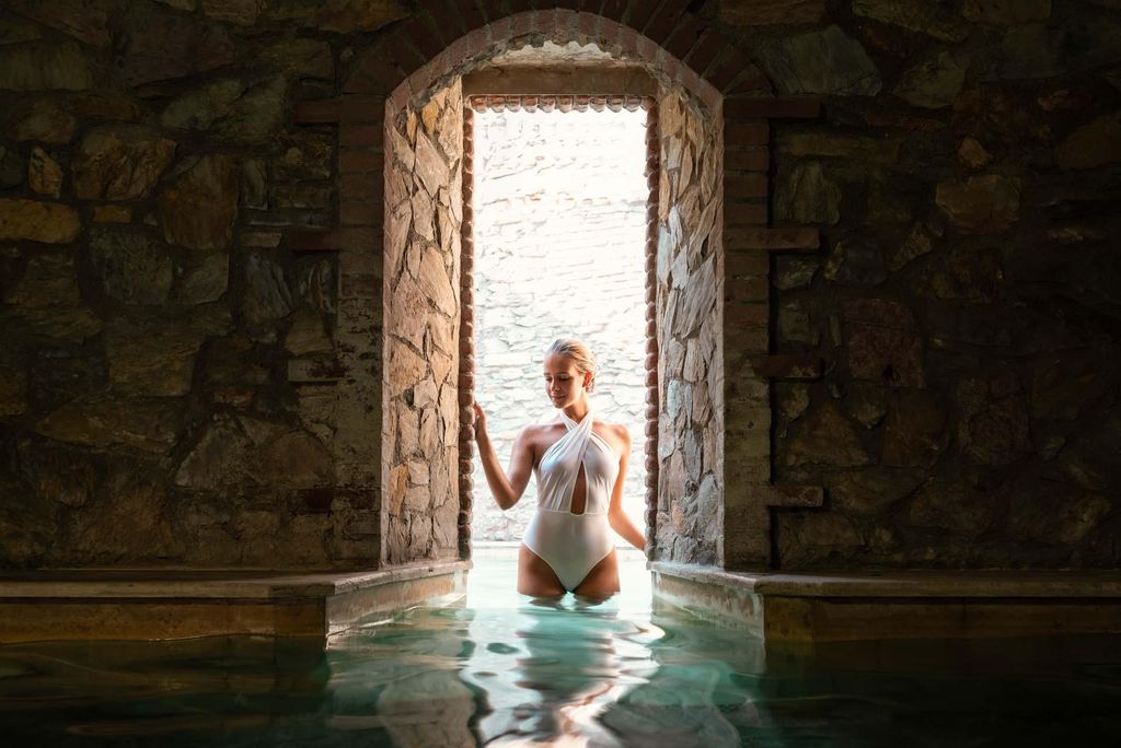 Calidario Terme Etrusche: 3 Stunden in der Naturquelle + Express-Maske