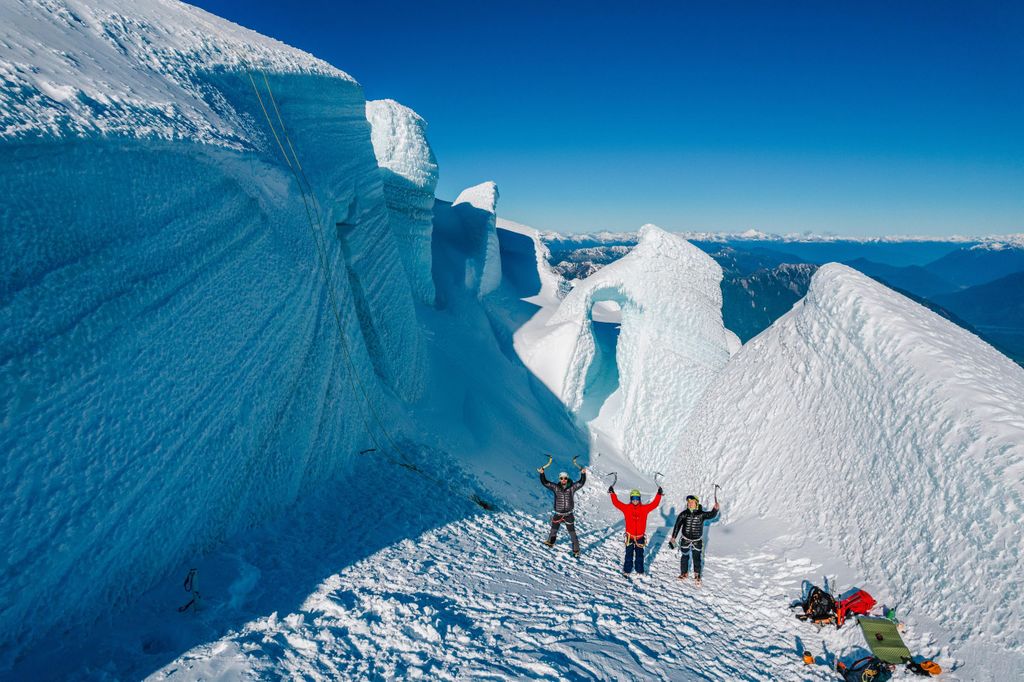 Vulkan Osorno Chile Private geführte Eisklettertour