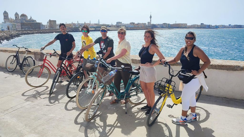 Cádiz: Stadtführung mit dem Fahrrad
