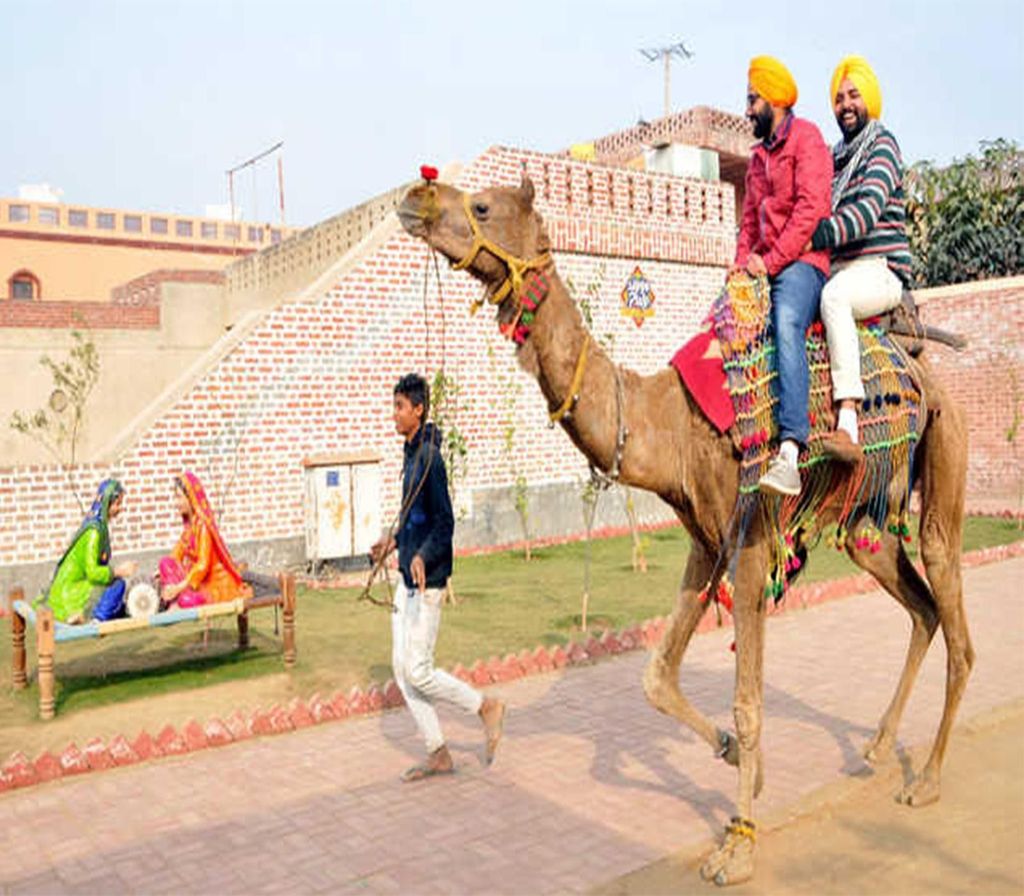 Amritsar: Abendtour nach Sadda Pind mit Abendessen