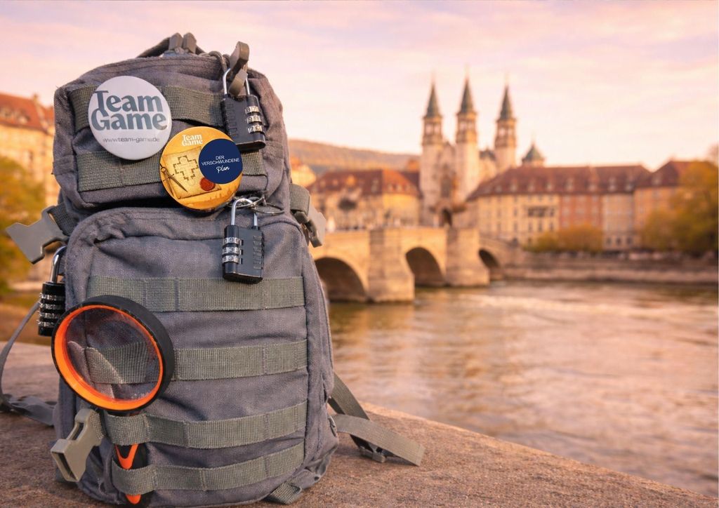 Outdoor Escape Tour - Rätsel-Rucksack Würzburg: Der verschwundene Plan