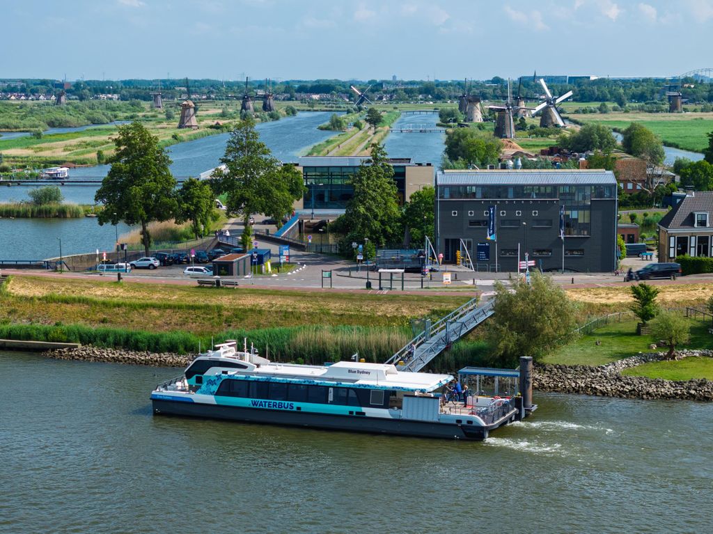 Rotterdam: WaterShuttle-Ticket nach Kinderdijk