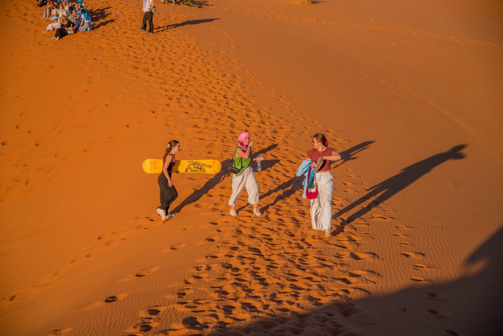 Von Fès nach Marrakesch: 2-tägige Wüsten- und Quad-Tour mit Luxus-Camping
