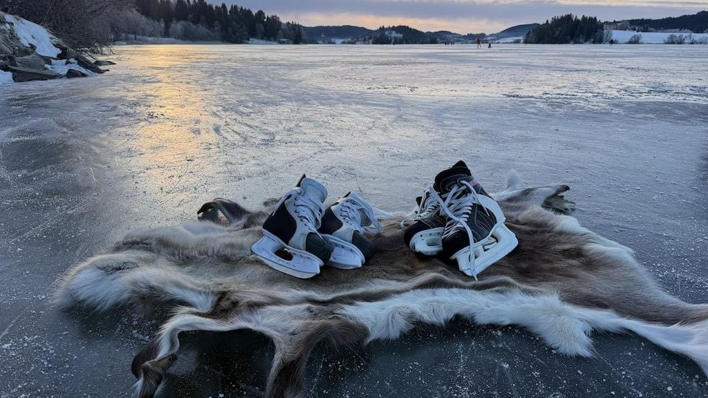 Trondheim: Schlittschuh-Tour auf wildem Eis