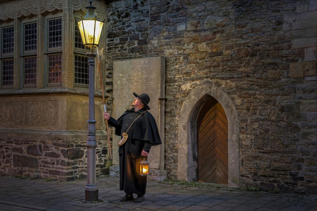 Stralsund: Altstadt-Tour am Abend mit einem Nachtwächter