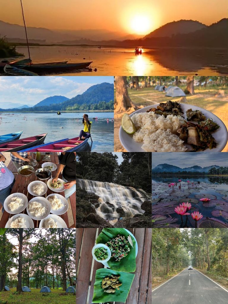 Chandubi Ganztagestour ab Guwahati mit traditionellem Mittagessen