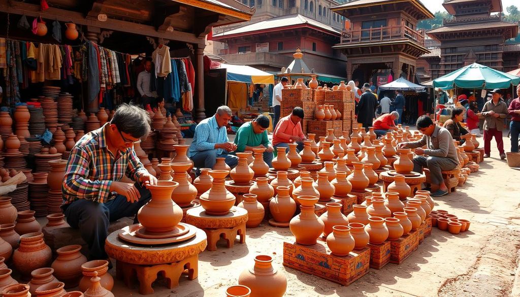 Bhaktapur: Töpfer- und Handwerkstour mit Hands-On Erfahrung
