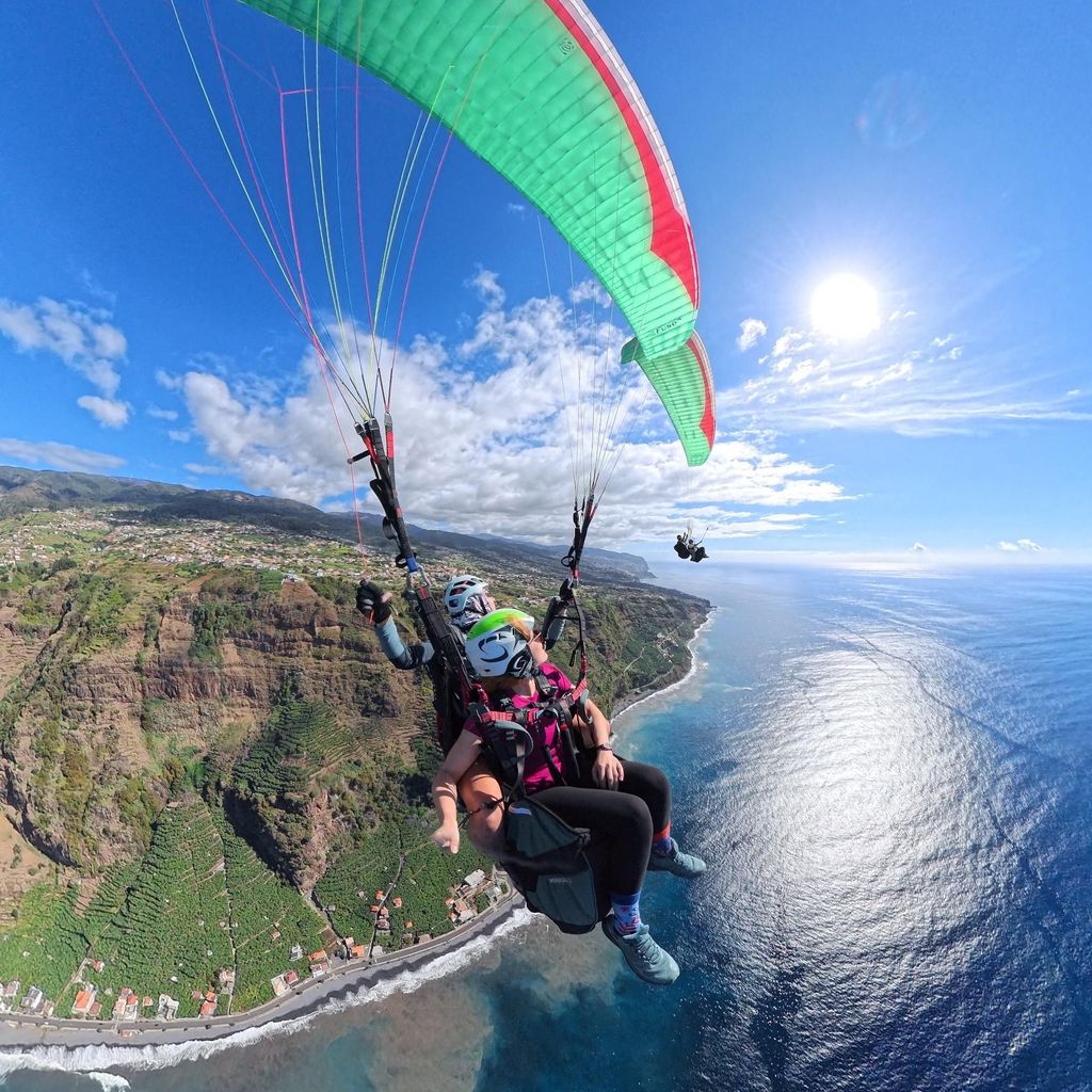 Madeira: Tandem-Paragliding-Flug