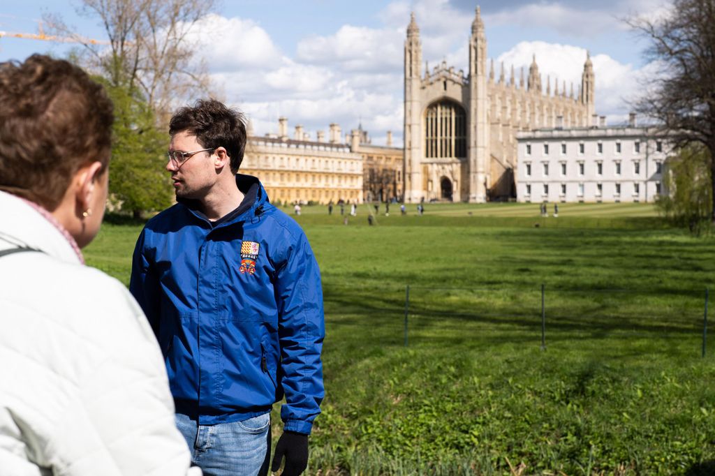 Cambridge: Alumni-Tour mit King's College und Punt-Tour