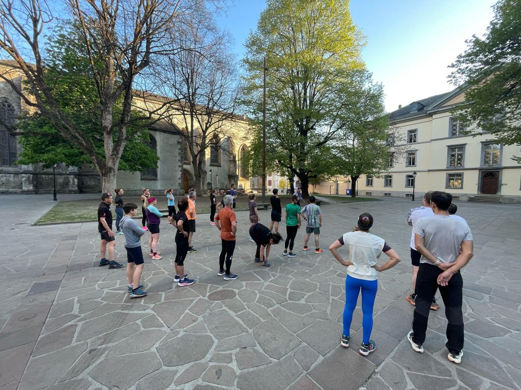 Lausanne: Lauftraining - Social Intervals in der Gruppe