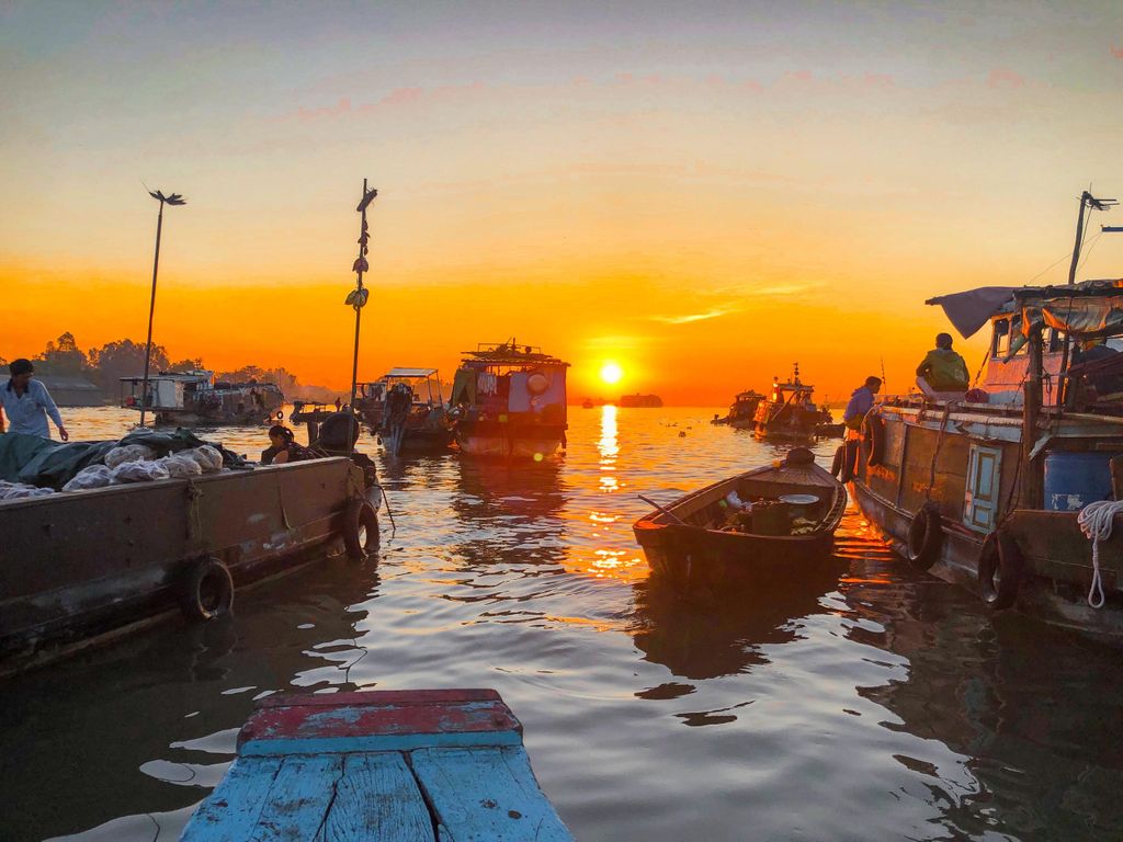 Can Tho: Sonnenaufgangstour zum schwimmenden Markt Cai Rang