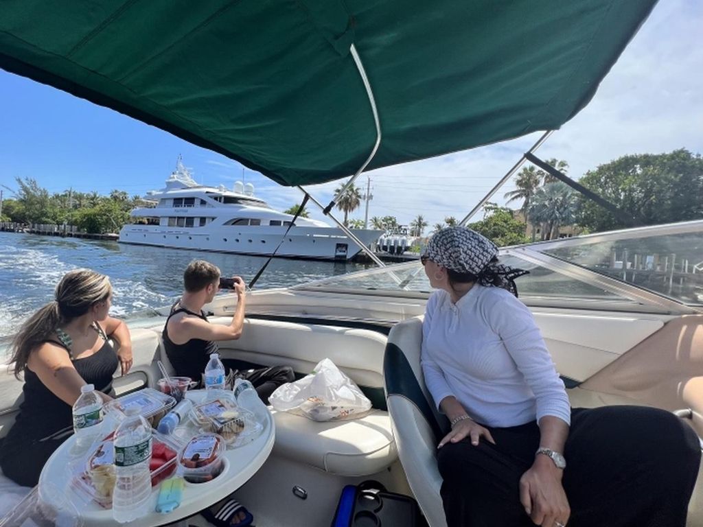 Boca Raton: 23ft Bootstour mit Schnorcheln/Tauchen/Insel