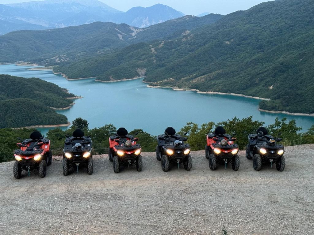 Von Tirana: Quad-Tour zum Bovilla-See