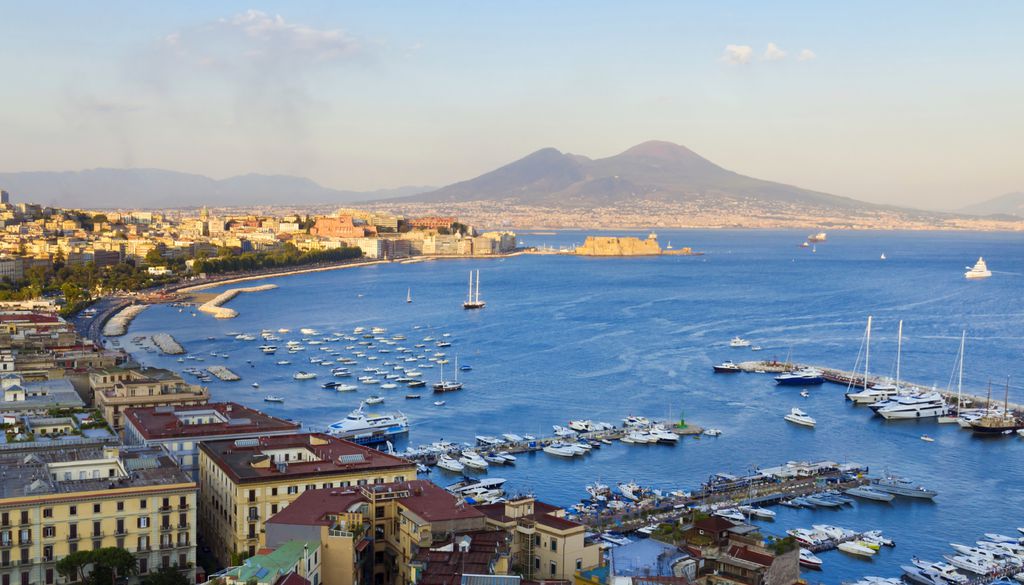 Der vor Neapel gelegene Vesuv gilt als einer der gefährlichsten Vulkane der Erde