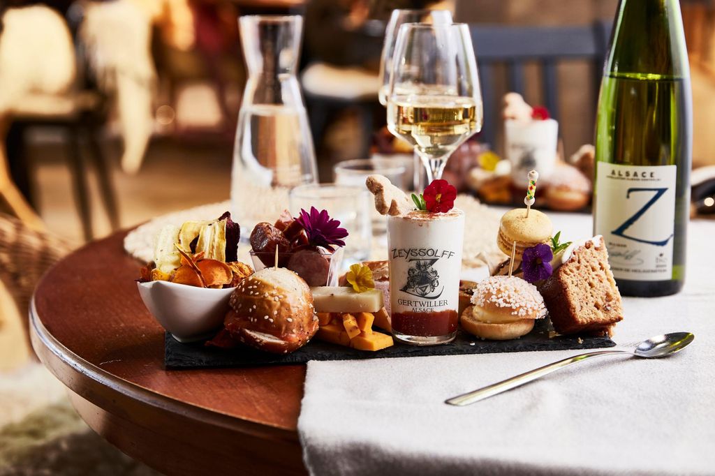 Elsässer Weintour, Weinprobe & Wein-/Teezeit