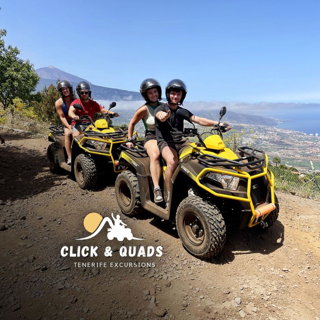 Puerto de la Cruz: Quad-Tour zum Teide oder Offroad-Abenteuer