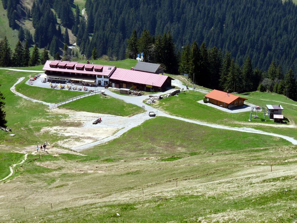 Bergasthaus Falkenhütte bei Steibis