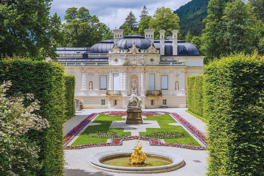 München mit dem Tesla: Ettal, Schloss Linderhof & Alpen