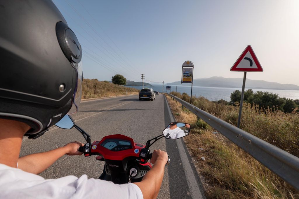 Sarande: Blue Eye Motorradtour