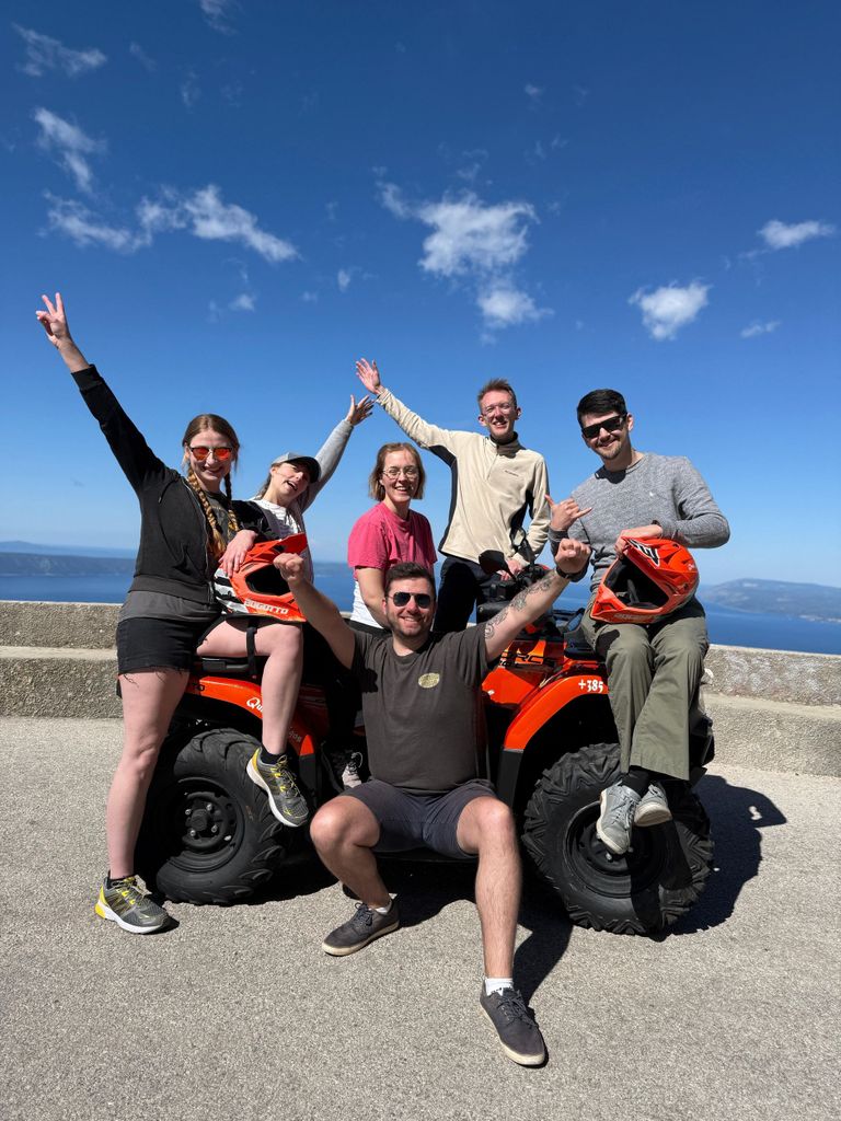 Makarska Quad-Tour zum Skywalk Biokovo mit Eintrittskarte