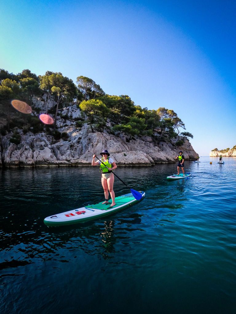 Cassis: Stand Up Paddle im Calanques-Nationalpark