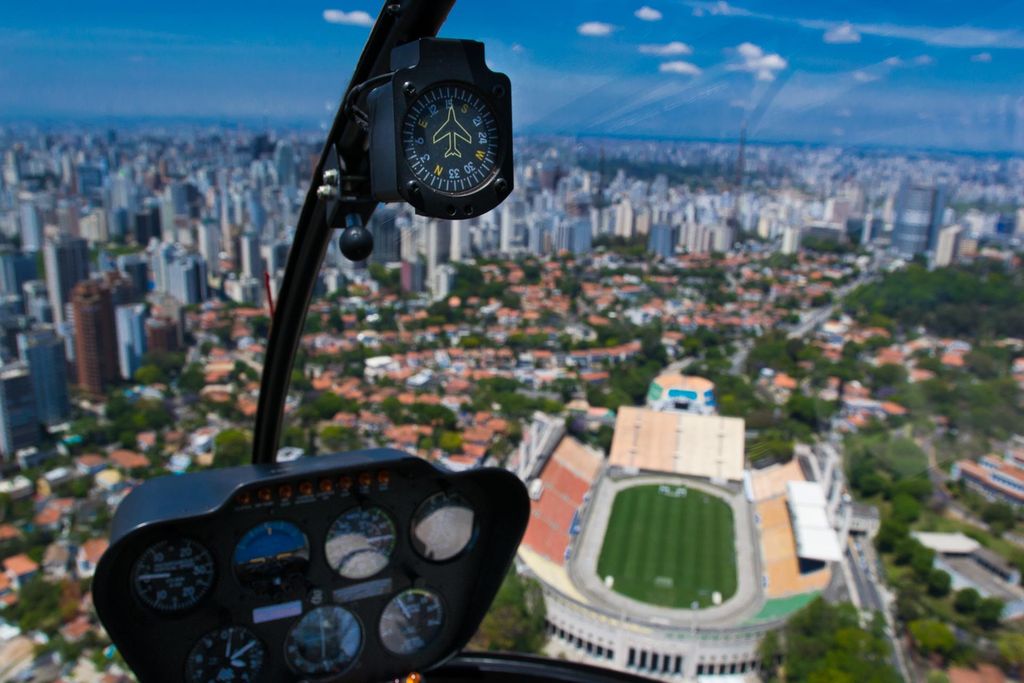 São Paulo: 20-minütige Sightseeing Tour mit dem Hubschrauber
