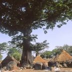 Iwol Dorf in der Region Kédougou