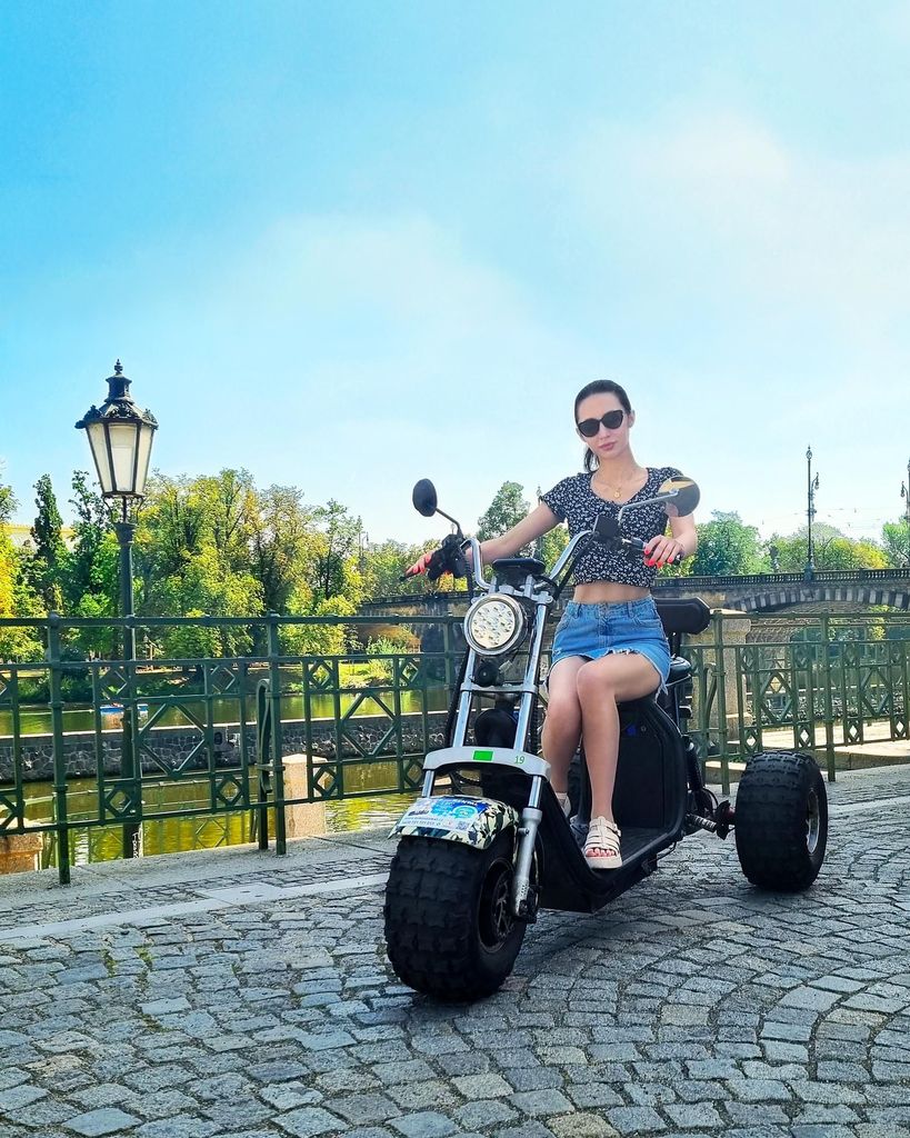 Prag: City Highlights Geführte Elektro-Dreirad Tour