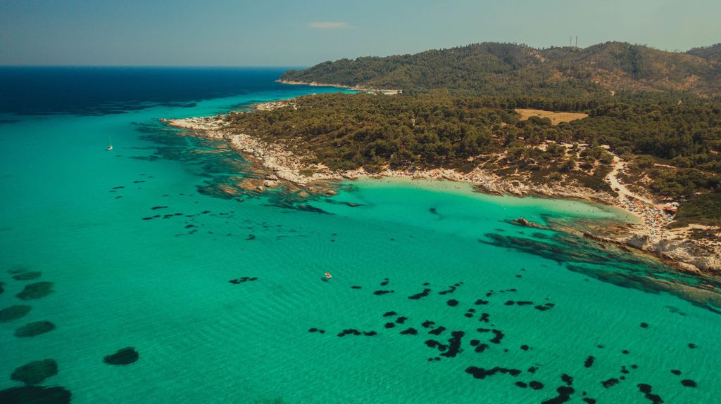Chalkidiki: Private Kreuzfahrt zum Orange Beach & zur Küste von Sithonia
