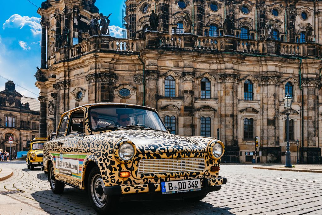 Dresden: Geführte Sightseeing-Tour im klassischen Trabi