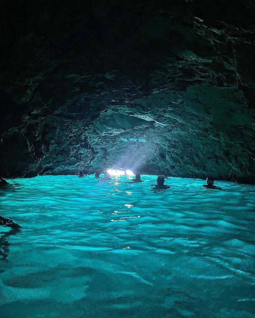 Dubrovnik: Blaue Höhle, Grüne Höhle & Sunj-Strand – Schnellboot-Tour