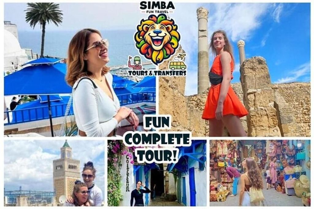 VIP-Tour: Medina/Bardo, Sidi Bou Saïd & Karthago + Abholung