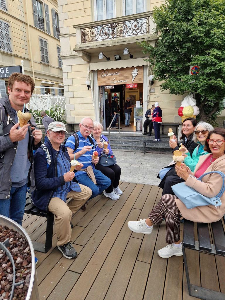 Lugano: Private Führung mit Wein, Bier oder Gelato