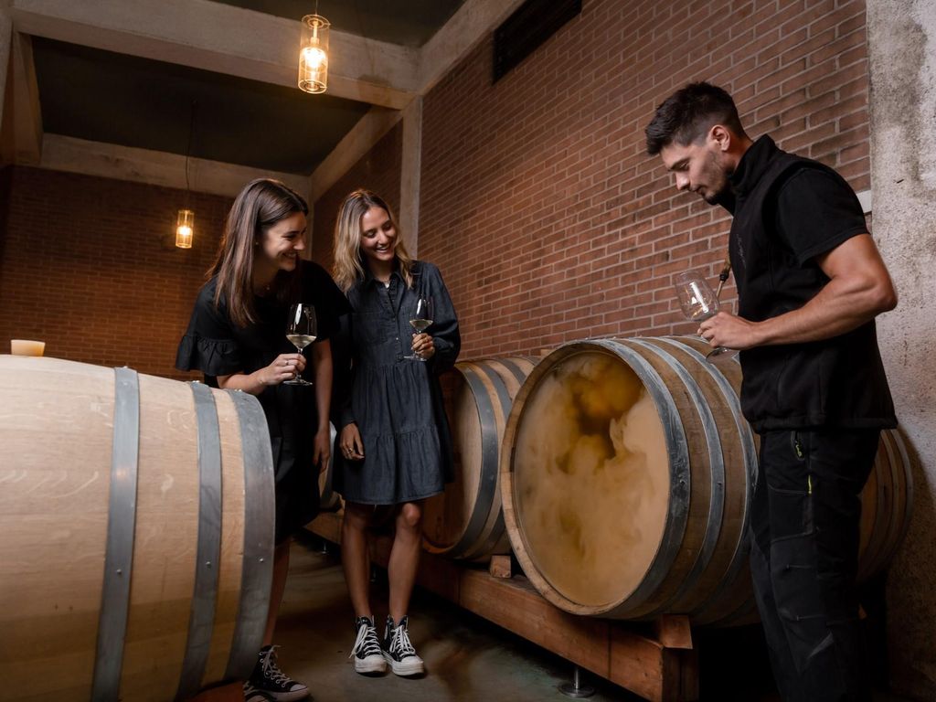 Tramin/Termeno: Kellertour & Weinverkostung, J. Hofstätter