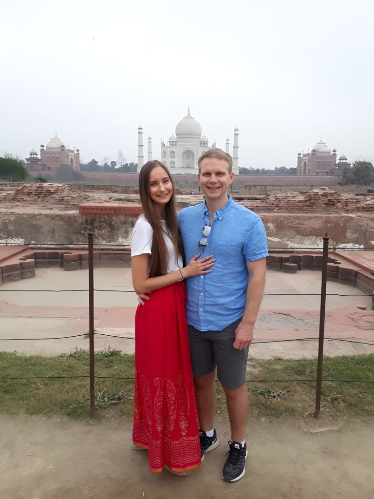 Agra: Geführte Tour zum Baby Taj und Mehtab Bagh Sunset Viewpoint
