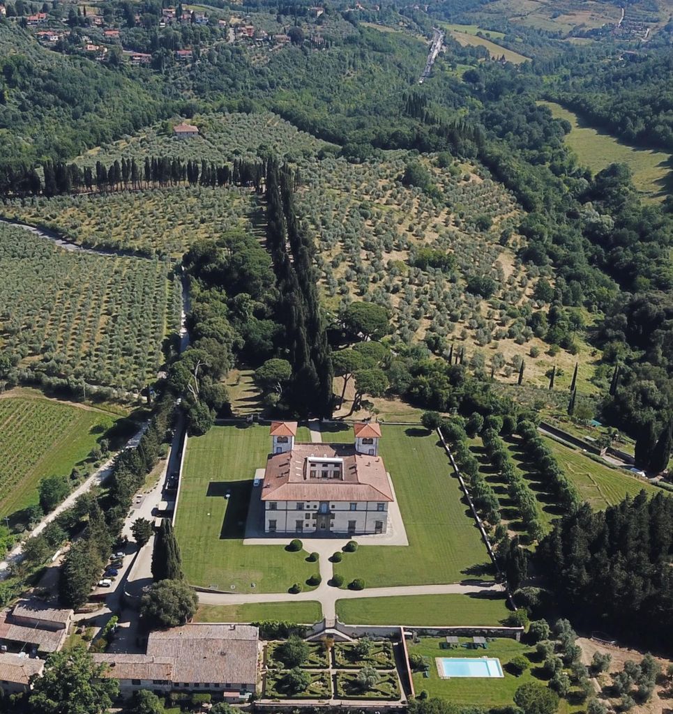 Chianti Classico: Villa Le Corti Weinkeller-Tour & Verkostung