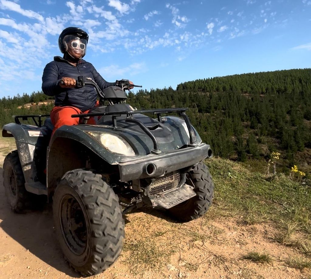 Knysna: Geführte Quad Bike Tour im Wald