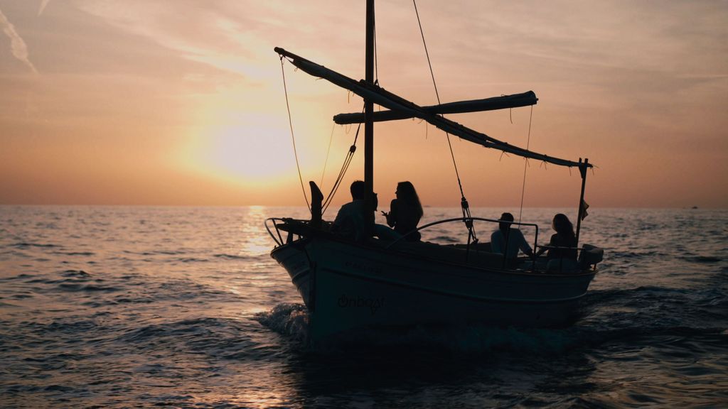 Palma: Schifffahrt bei Sonnenuntergang mit Blick auf die Kathedrale
