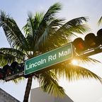 Einkaufsstraße Lincoln Road in Miami Beach
