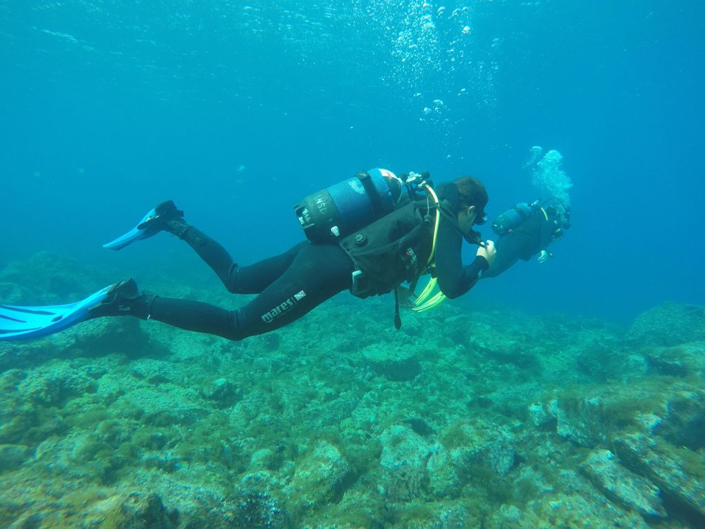 Lanzarote: Erste Tauchtaufe