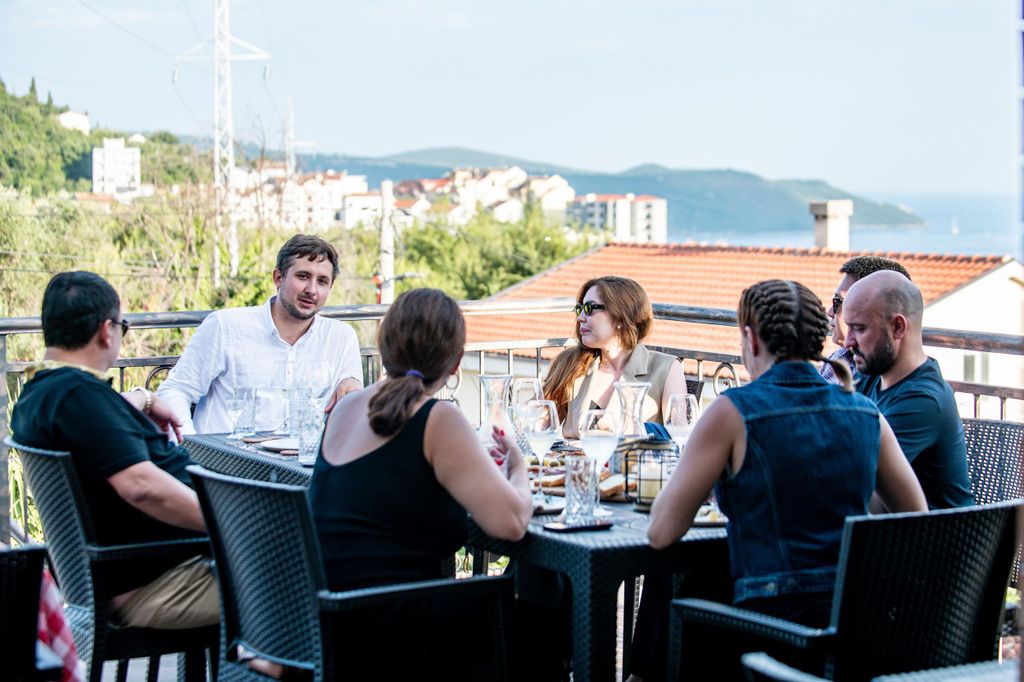 Weinverkostung in Herceg Novi