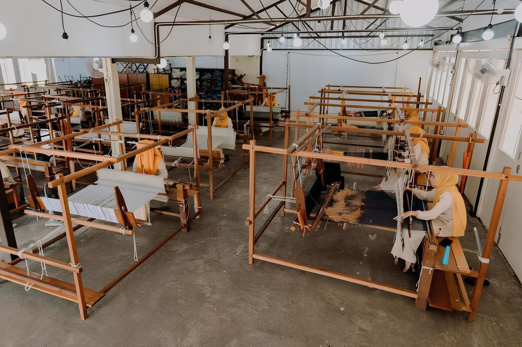 Kuching: Geheimer Webworkshop mit Einheimischen