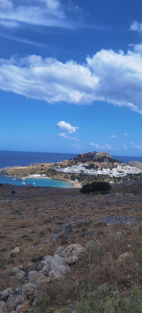Rhodos: Hin- und Rückfahrt nach Lindos mit freier Zeit