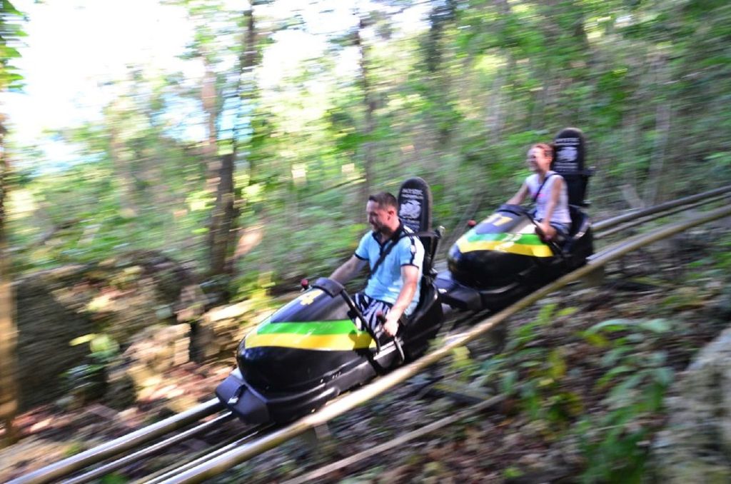Jamaika: Bobbahn und Dunn's River Falls Adventure Tour