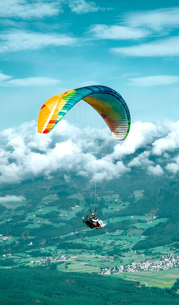 Tandemflug Gleitschirmfliegen Kronplatz