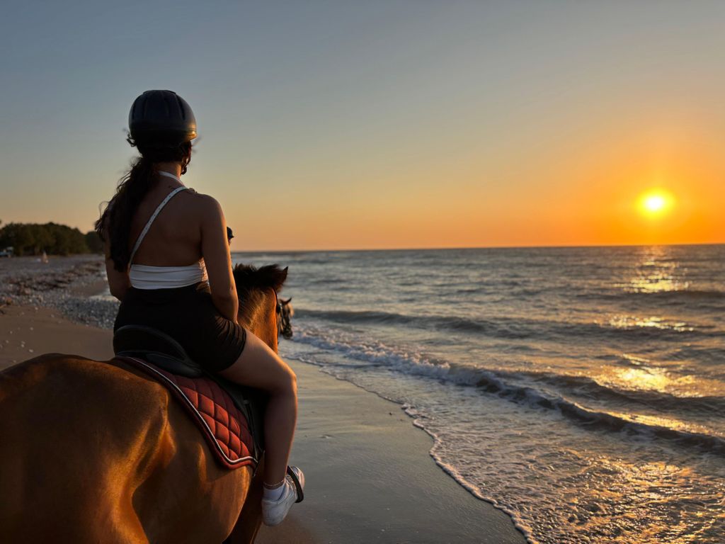 Rhodos: Ausritt am Meer