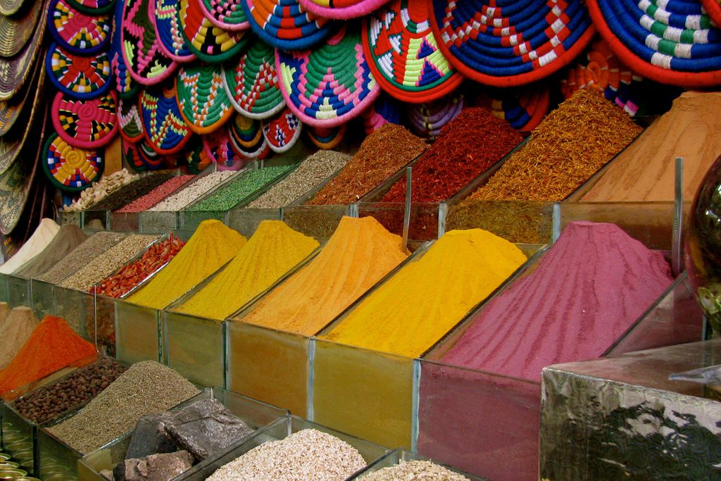 Gewürzmarkt in Assuan