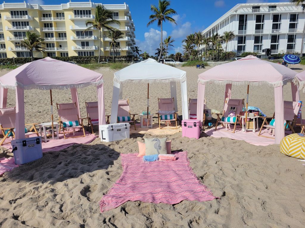 West Palm Beach: Strandtag mit eigener Cabana
